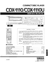 Yamaha cdx-1110U - Service Manual 